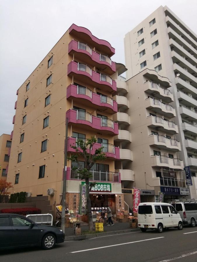 ローヤルハイツ菊水駅 Appartement Sapporo Buitenkant foto